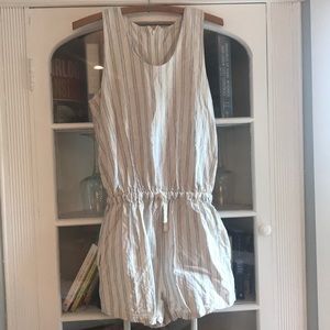 Striped romper